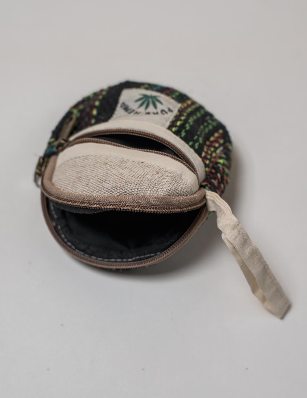 Natural Fibre Coin Pouch