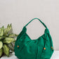 Green Cotton Tote Bag for Women