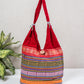 Red Cotton Ethnic Shoulder Bag