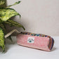 Red Natural Fibre Pencil Pouch