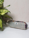 Green Natural Fibre Pencil Pouch