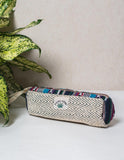 Green Natural Fibre Pencil Pouch