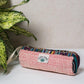 Pink Natural Fibre Pencil Pouch