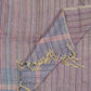 Mauve Handloom Cotton Matka Silk Stole