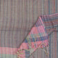 Mauve Handloom Cotton Matka Silk Stole