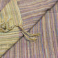 Violet Handloom Cotton Matka Silk Stole