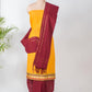 Yellow Handloom Mangalagiri Unstitched Suit