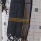 White Check Handloom Cotton Woven Unstitched Suit