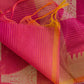Fuchsia & Gold Banarasi Nimzari Silk Suits with Banarasi Chanderi Dupatta - Artytales