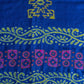 Blue Bengal Kantha Viscose Stole - Artytales